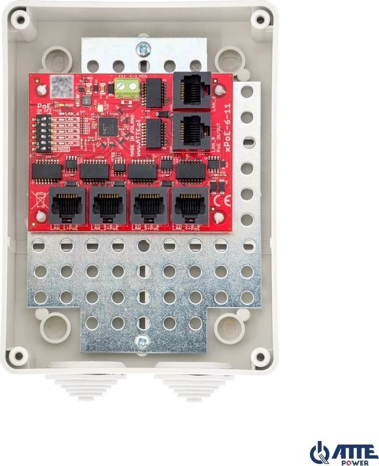 Switch 6-portësh PoE ATTE xPoE-6-11-S3
