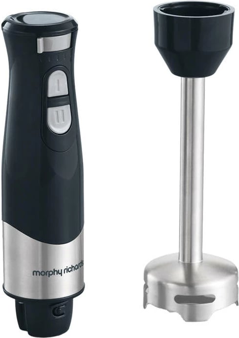 Blender dore Morphy Richards 402061, 600 W, 700 ml, i zi, set me rrahëse dhe grirëse