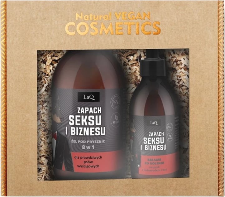 Set për meshkuj LaQ Sex and Business Scent, 500ml + 150ml