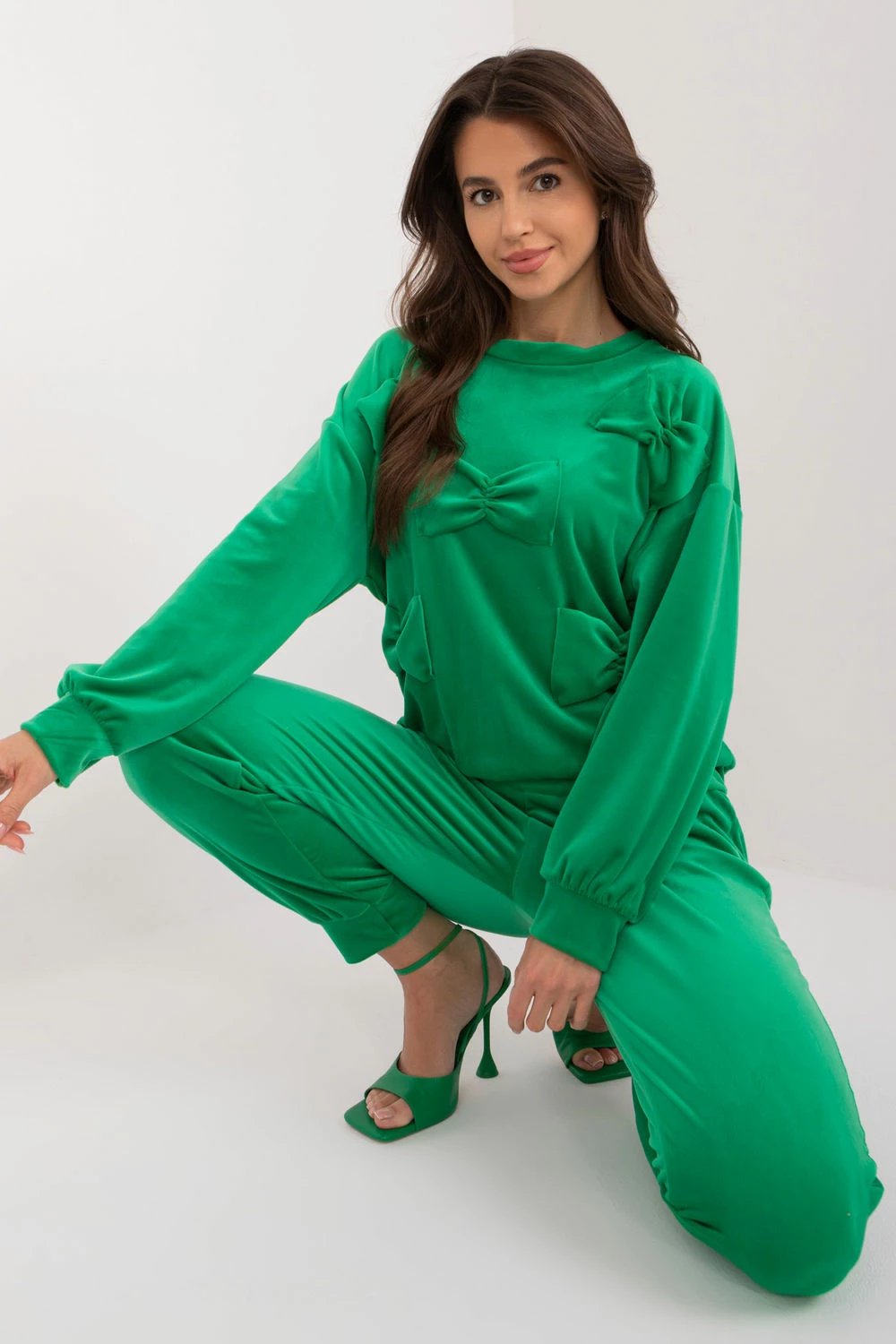 Trenerka Italy Moda 193494, e gjelbër
