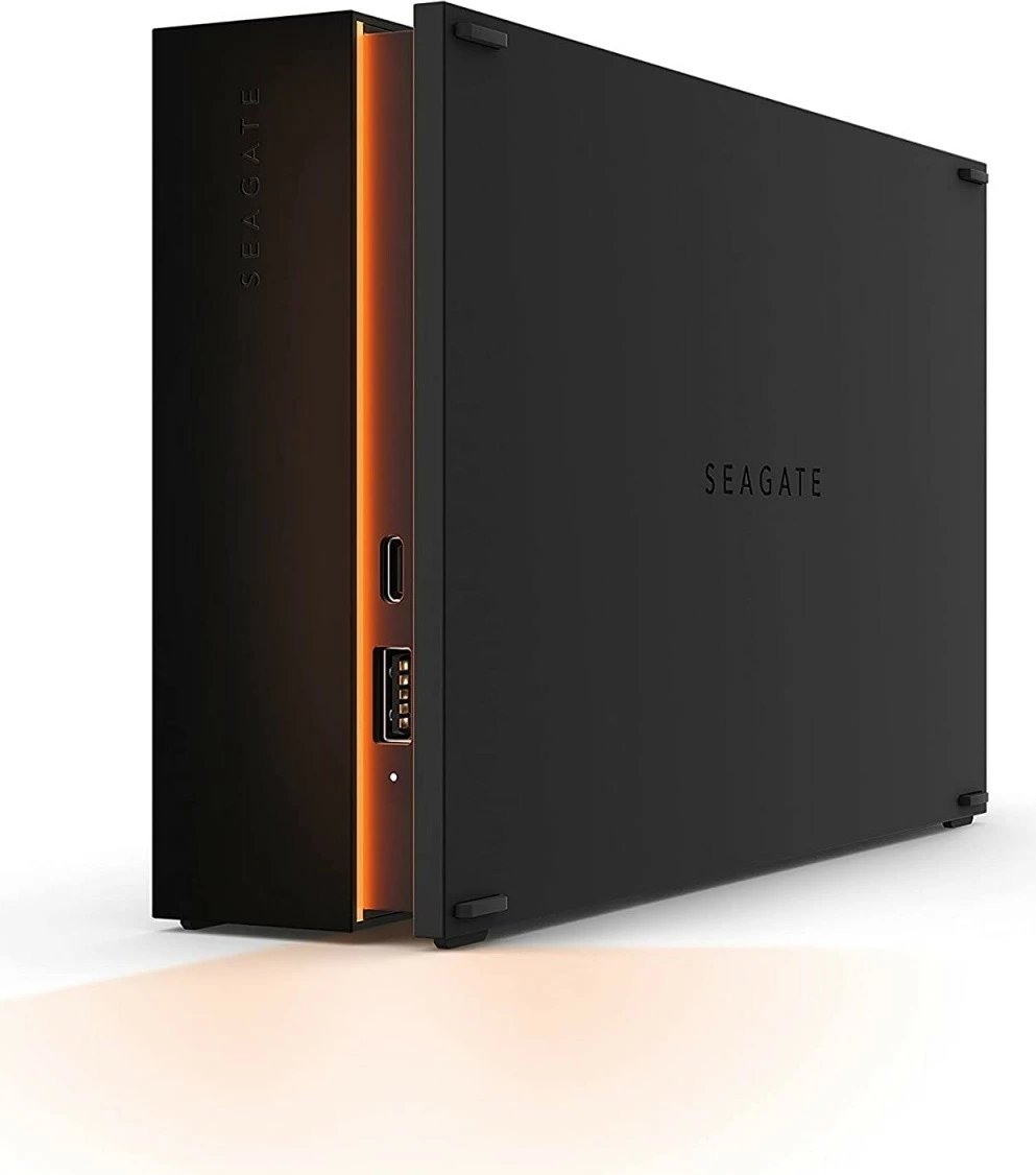 Hard disk i jashtëm Seagate FireCuda Gaming HUB 8TB 3.5'', USB 3.2, i zi