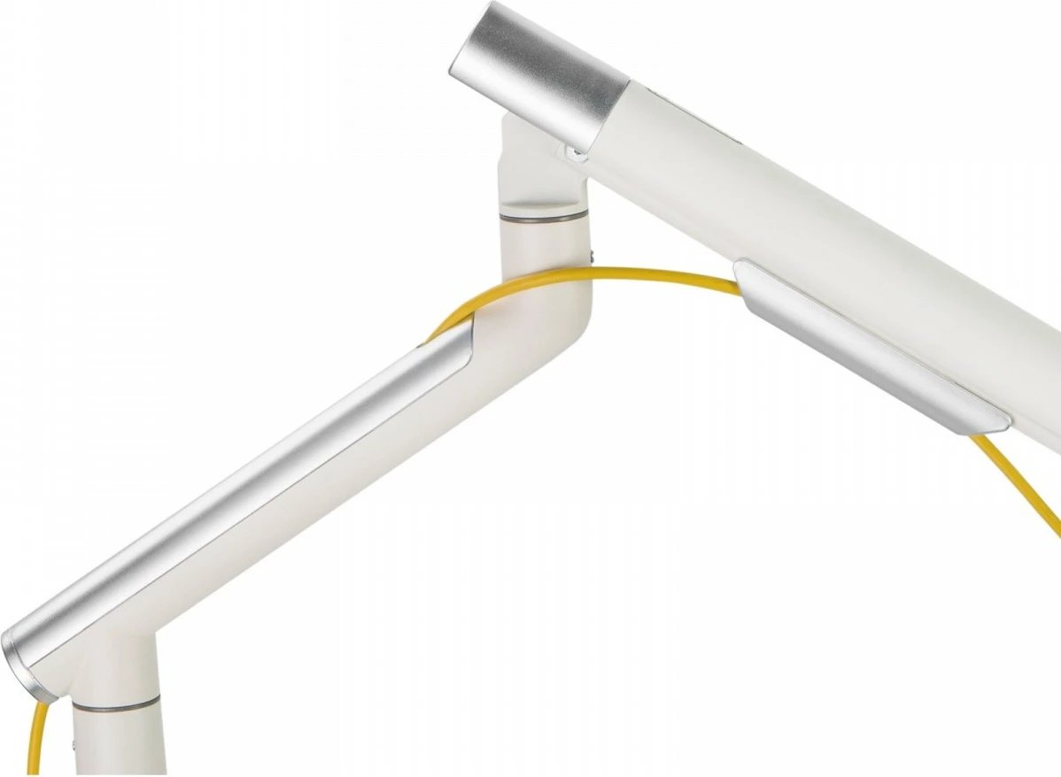 Mbajtëse tavoline për monitor ART RAMM L-19GD, 17-32 inç, 2xUSB 3.0, Alumini, Bardhë