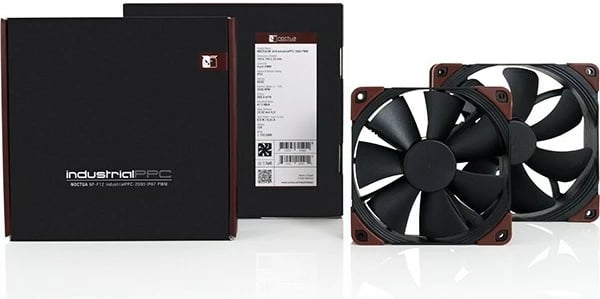 Ventilator për kasë Noctua NF-A14 industrialPPC-2000, 14 cm, Zi, Kafe