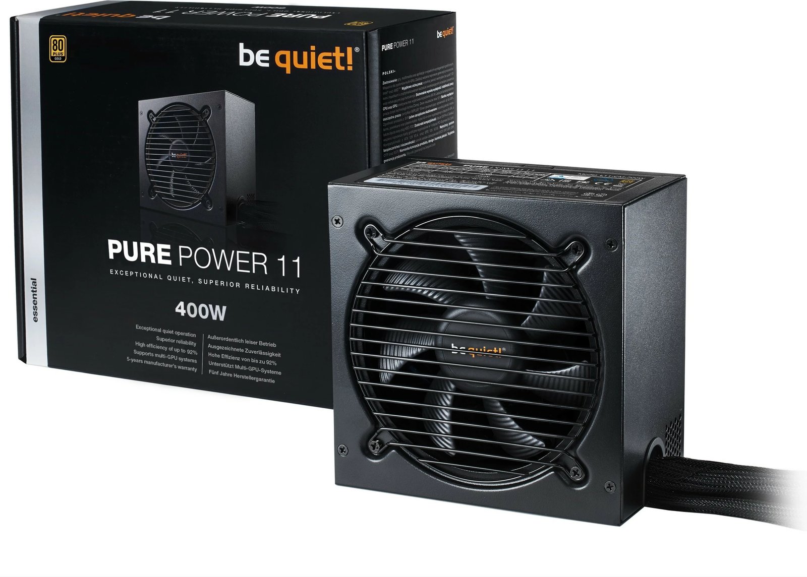 Furnizues energjie Be Quiet! Pure Power 11 400W, 80 PLUS Gold, 400W