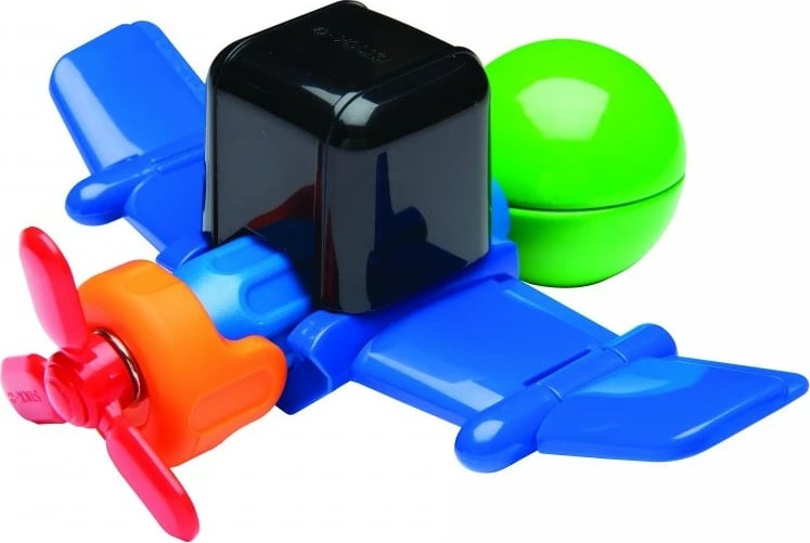 Set lodrash magnetike Magformers Stick-O Urban, 16 pjesë
