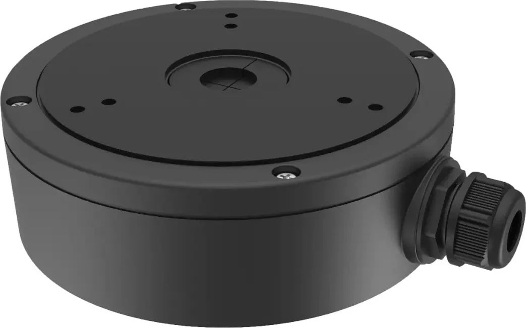 Kuti lidhëse Hikvision DS-1280ZJ-M, Alumini, E zezë