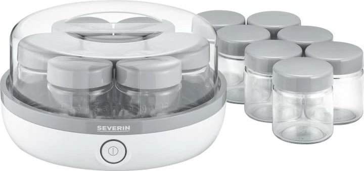 Prodhues kosi, Severin, JG 3518, 7 kavanoza 150 ml, bardh e hirtë