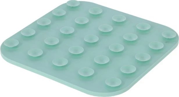 Mbështjellës KERBL Slow-eating Licking Mat - Turquoise Tray, Bowl për Qen/Mace - 20x20 cm