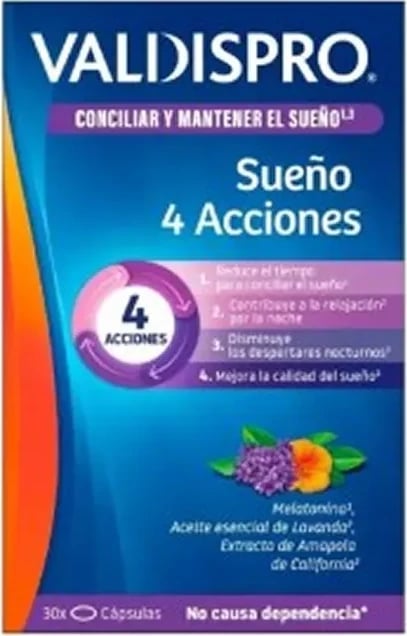 Suplement ushqimor për gjumë Valdispro Complete Sleep, 30 tableta