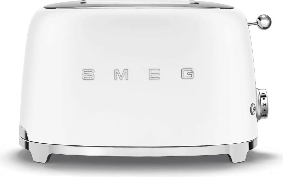 Tostues SMEG TSF01WHMEU, 2 feta, 950W, bardhë mat