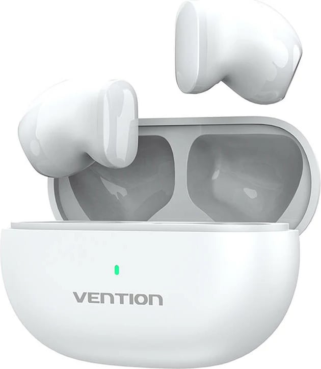 Kufje TWS Vention NBLW0 T12, wireless, të bardha