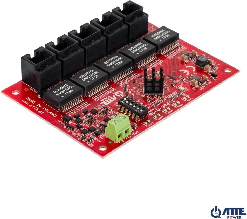 Switch 5-portësh ATTE xPoE-5-50-OF