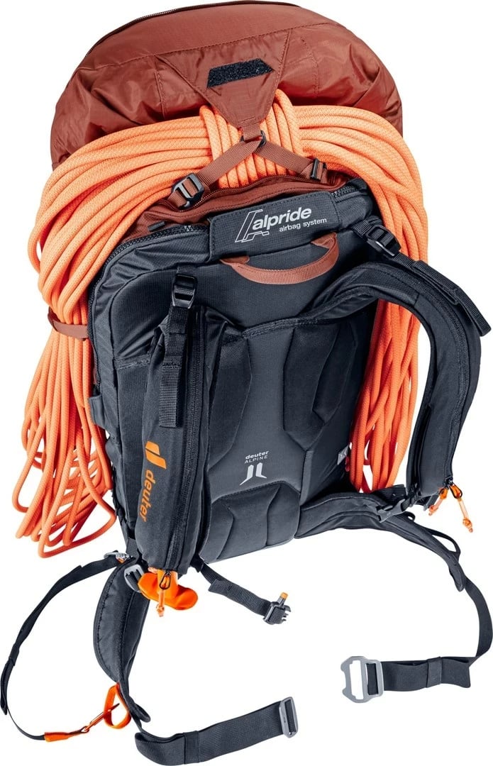 Çantë shpine Deuter Alproof Tour 36 + 5 SL, për femra, e kuqe e zezë Çantë shpine Deuter Alproof Tour 36 + 5 SL, për femra, e kuqe e zezë