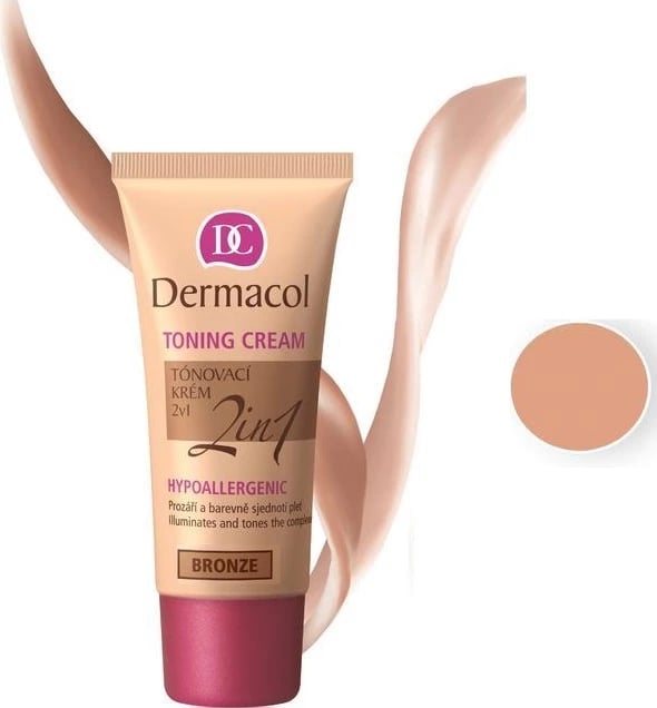 Fondatinë dhe krem hidratues 2n1 Dermacol Bronze 30ml