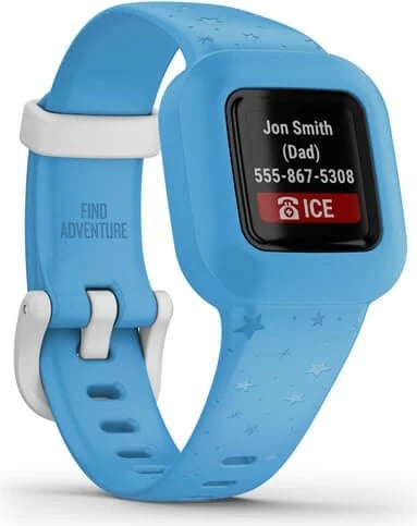Smartwatch Garmin Vivofit jr. 3, MIP, Blu Stars