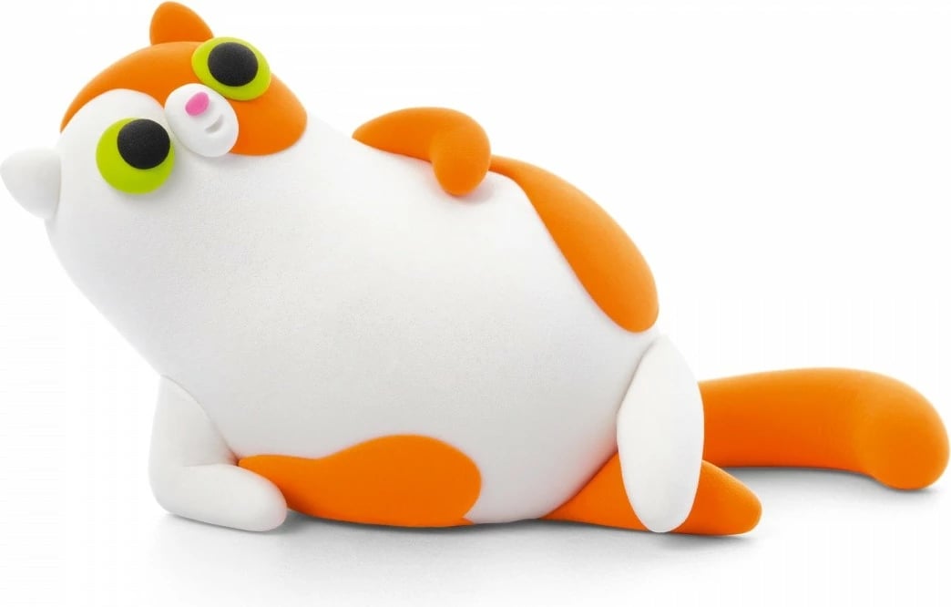 Set plasteline Hey Clay HCL15023 15 kanaçe 10 ngjyra krijim 6 figurina me aplikacion ajro-thajëse për 3+