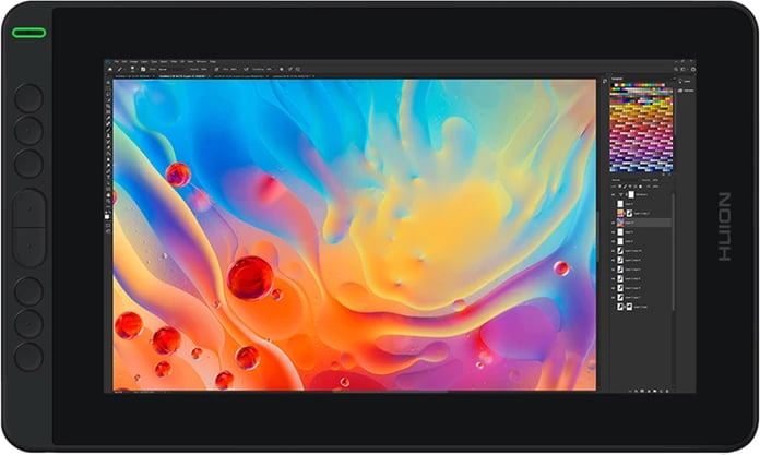Tabletë grafike Huion Kamvas 12 GS1161 me ekran 11.6" Full HD, stilolaps pa bateri, e zezë