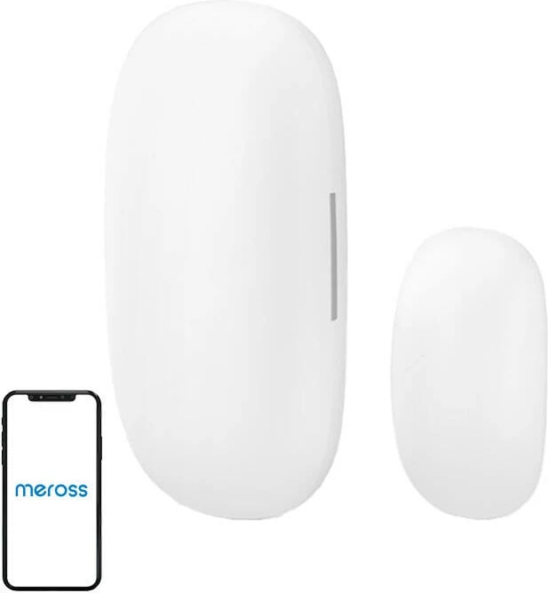 Sensor i mençur pa tela për dritare/dyer Meross MS200HK-EU, Wi-Fi, i bardhë