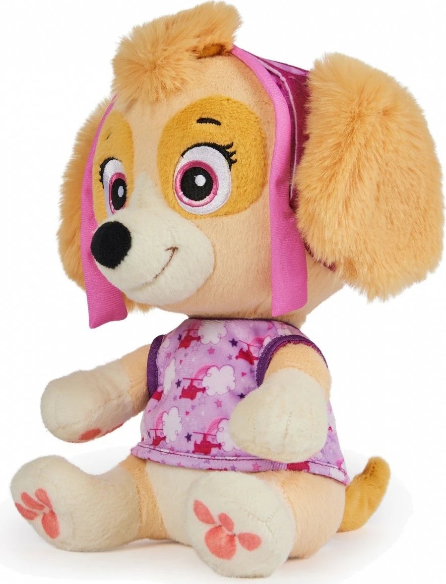 Lodër pelushi, Paw Patrol Skye (Spin Master) 6070311, 25 cm, bezhë/rozë
