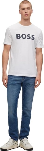 Maicë për meshkuj Boss, e bardhë