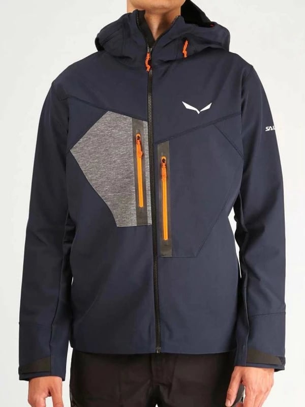 Jakne trekking Salewa për meshkuj, të gjelbër