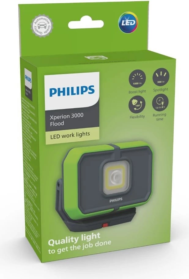 Dritë LED Philips Xperion 3000 LUMX30FLX1, 1000 lm, Gri