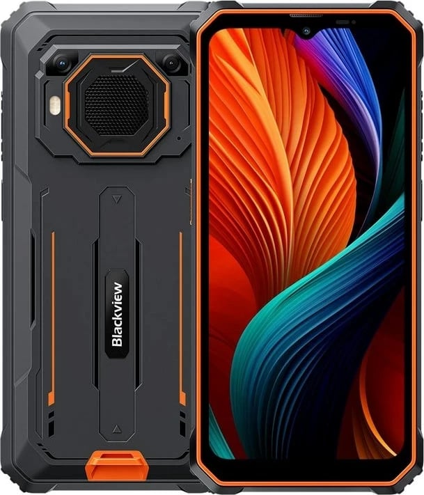 Celular Blackview BV6200Plus, 8GB RAM, 256GB, Portokalli