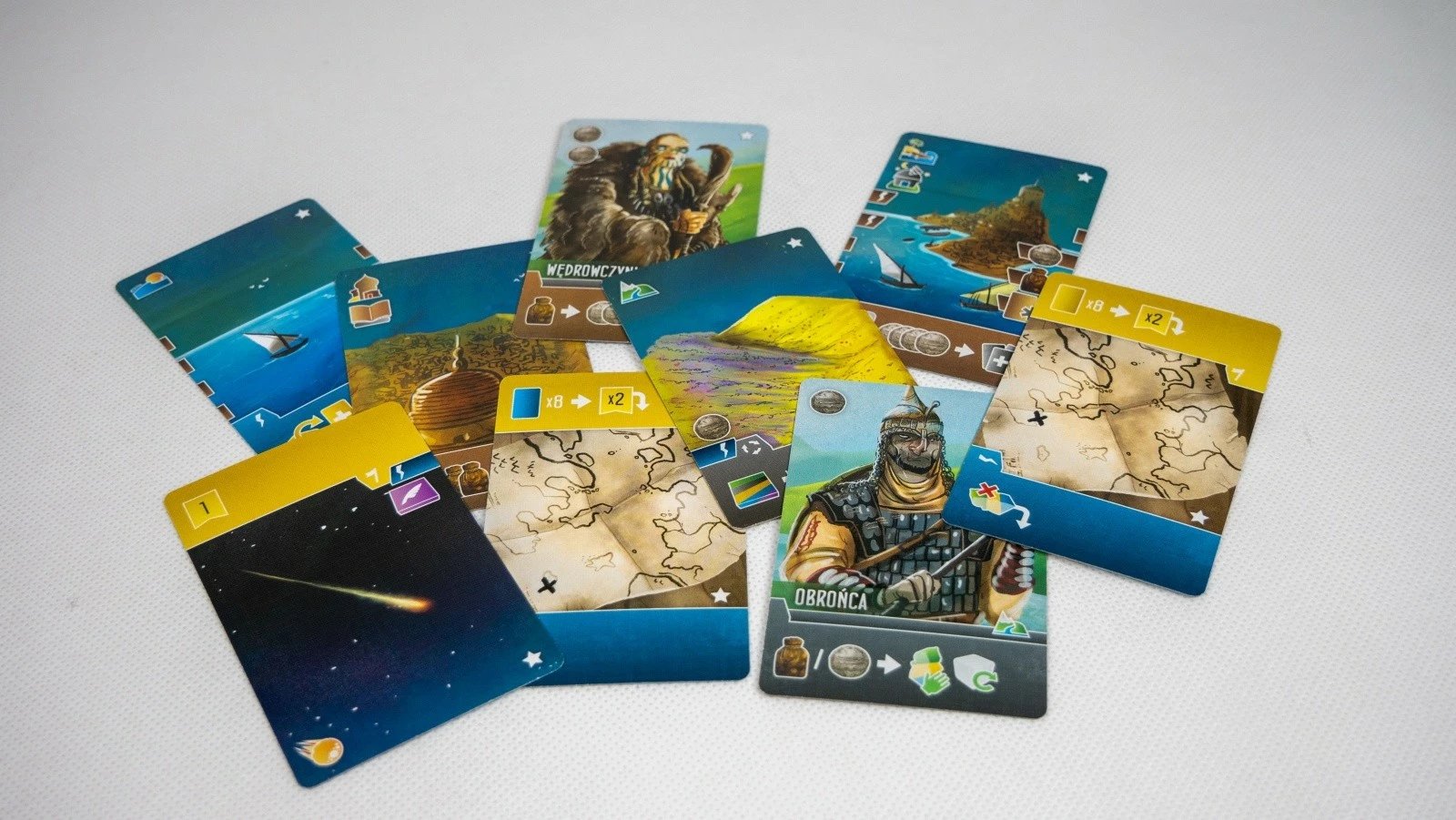 Pako shtesë me karta Promo për lojë tavoline, Portal Games Wise Men from the Southern Tiger, shumëngjyrëshe