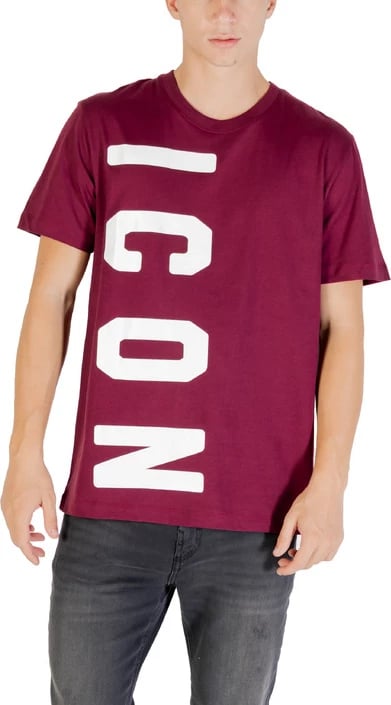 Maicë për meshkuj Icon, bordeaux