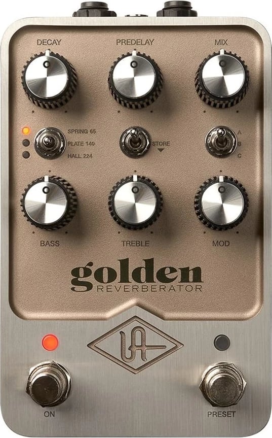 Efekt kitarë Universal Audio UAFX Golden Reverberator, Argjendtë