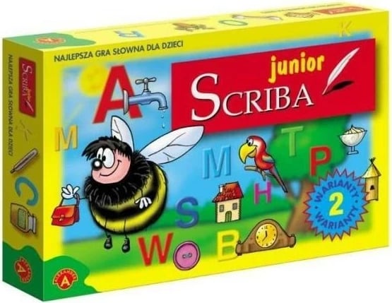 Lojë tavoline Scriba Junior, për fëmijë, shumëngjyrëshe