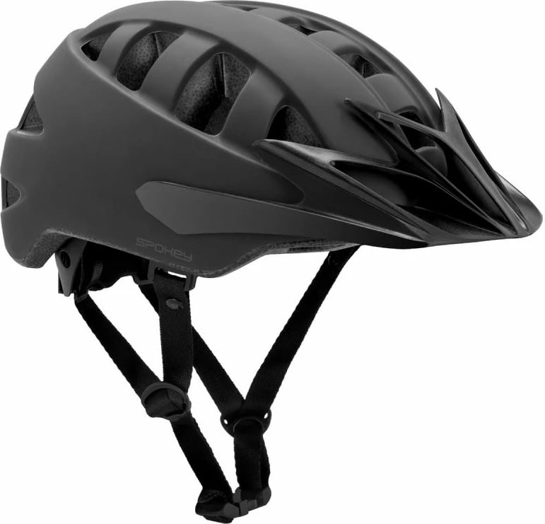 Helmetë për meshkuj dhe femra Spokey, e zezë