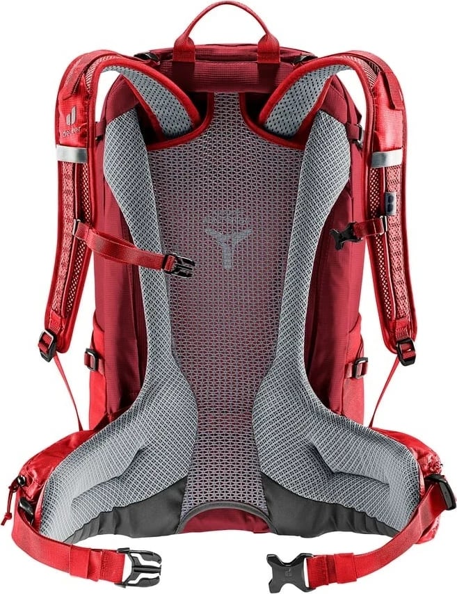 Çantë shpine Deuter Futura 27 për hiking, e kuqe
