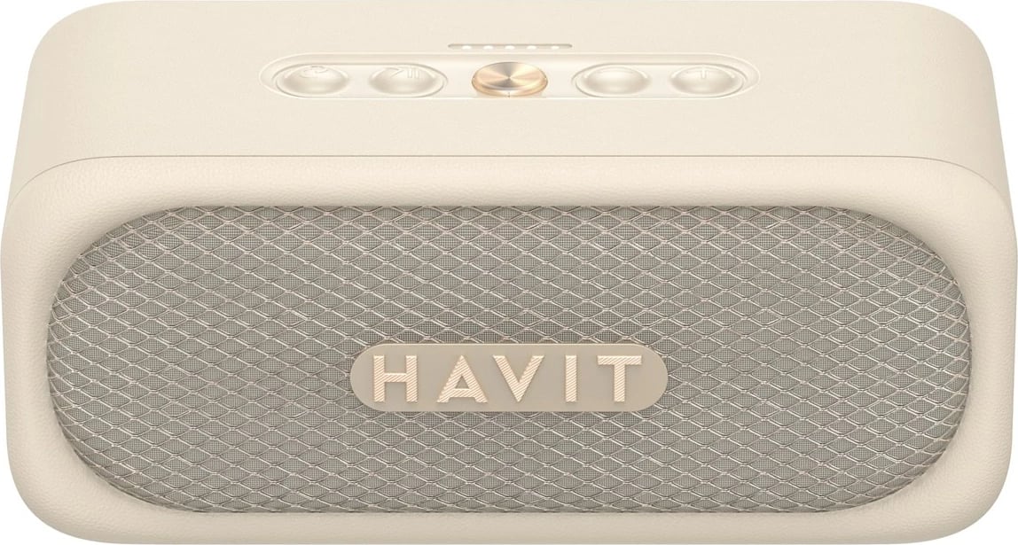 Altoparlant portativ HAVIT SK905BT Classic I, Bluetooth 5.3, 2000 mAh, Bezhe