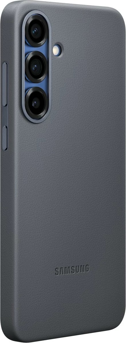 Mbështjellës Samsung Galaxy S25+, lëkurë sintetike, 17 cm (6.7"), zi
