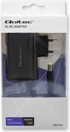 Adapter Qoltec 51028, 18 W, i zi