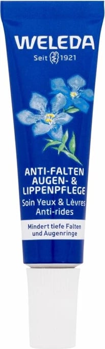 Krem për sy dhe buzë Weleda Blue Gentian & Edelweiss për femra, 10ml