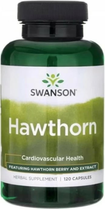 Suplement ushqimor Swanson Hawthorn 120 kapsula