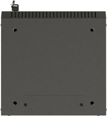 Kasë RACK Lanberg 10" 6U 300x300, e zezë, dyer xhami