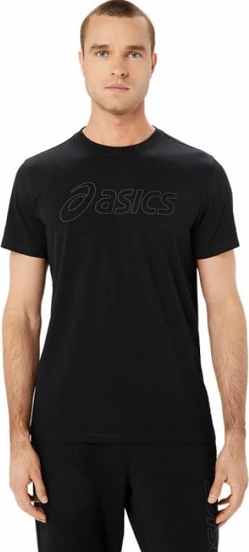 Maicë për meshkuj Asics, e zezë