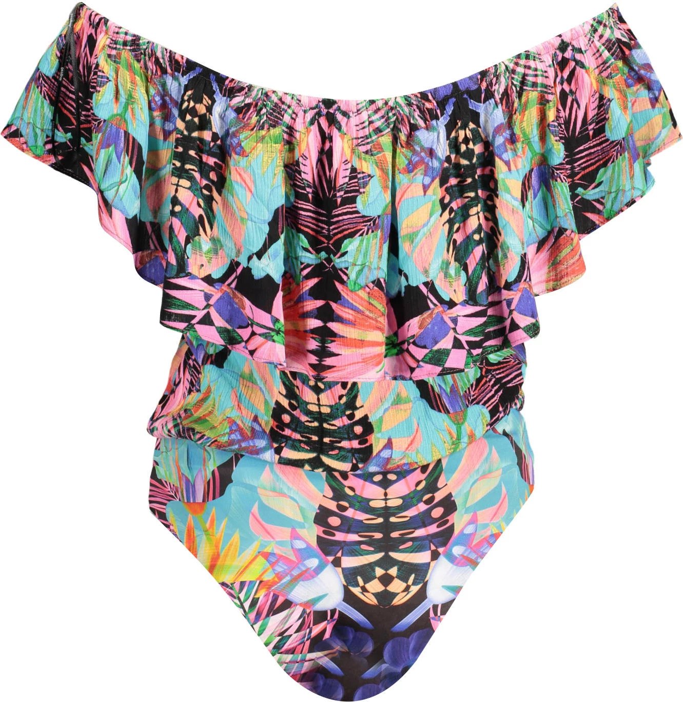 Body për femra DESIGUAL, e zezë Body për femra DESIGUAL, e zezë
