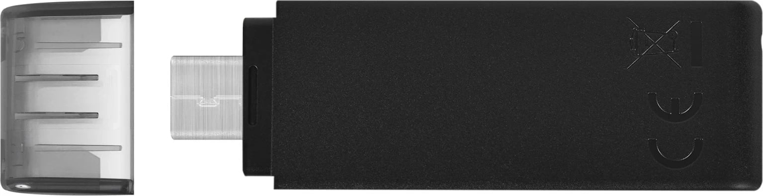 USB Kingston Technology DataTraveler, 128GB, e zezë