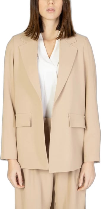 Jakne për femra Sandro Ferrone, beige