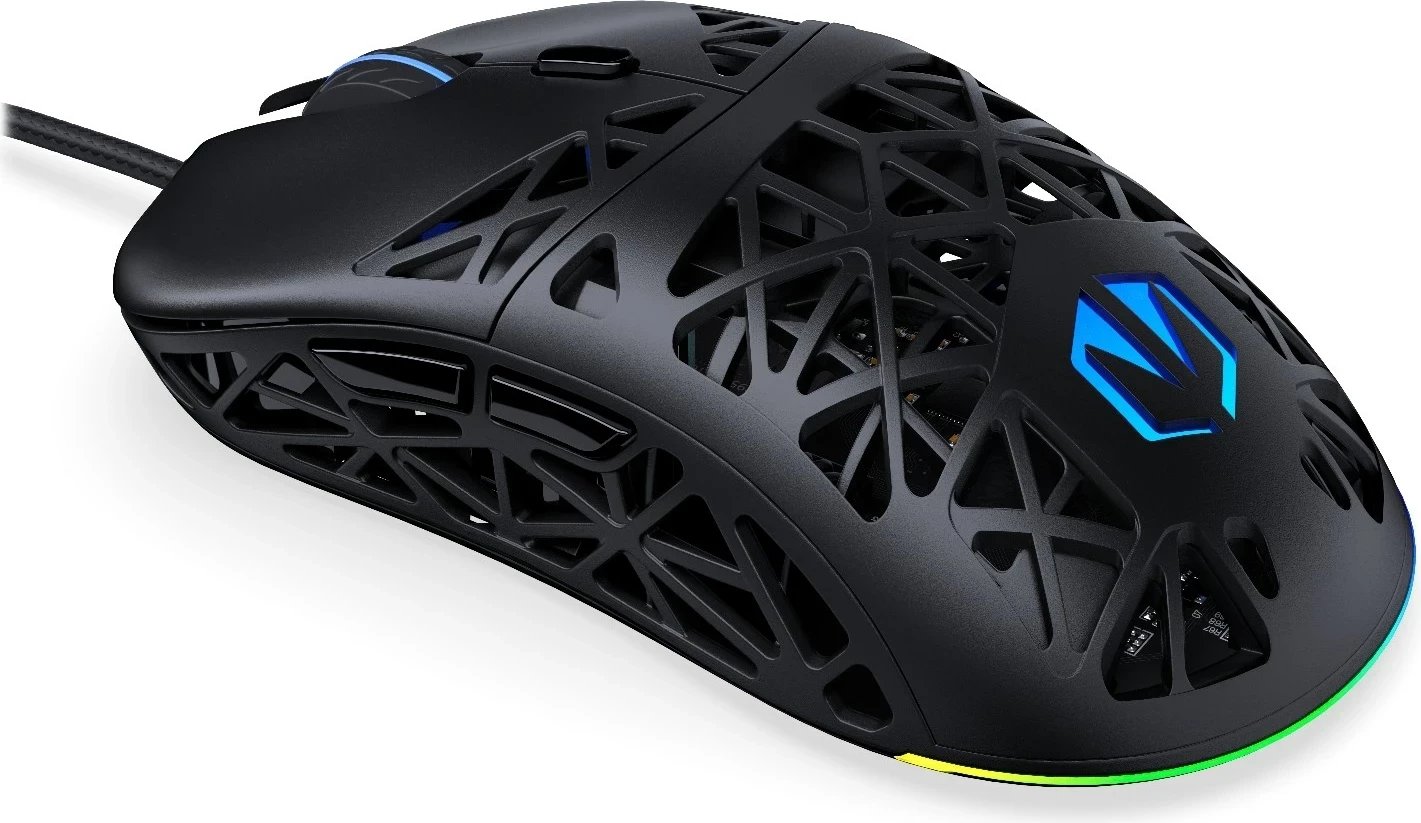 Maus gaming ENDORFY LIV EY6A020, me kabllo, 12000 DPI, i zi