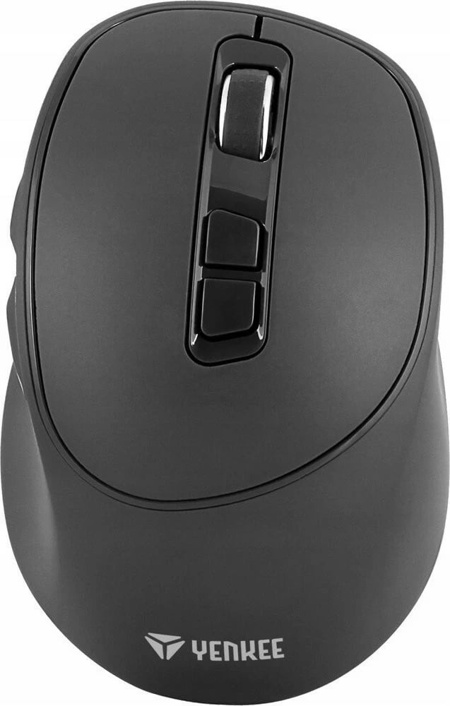 Maus wireless YENKEE SLIDER YMS 2080GY, 2400 DPI, 6 butona, gri