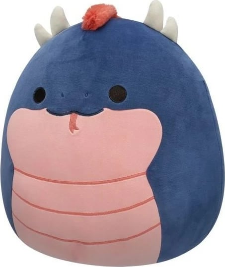 Lodër pelushi Squishmallows Basilisk, 30 cm, blu