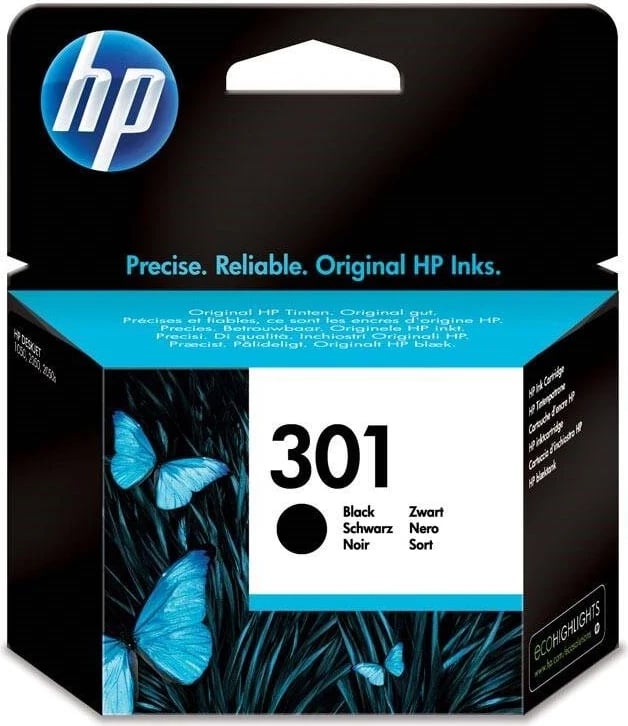 Ngjyrë për printer HP 301, 3ml, e zezë
