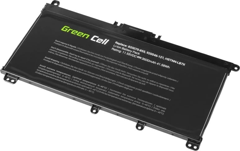 Bateri Green Cell HP145 për notebook, e zezë