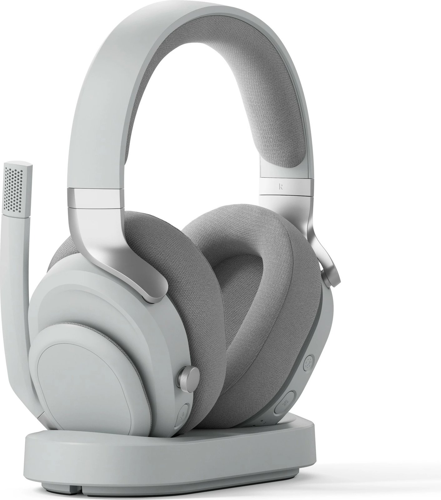 Kufje Fractal Design Scape Light, wireless & me kabllo, me mikrofon, gri