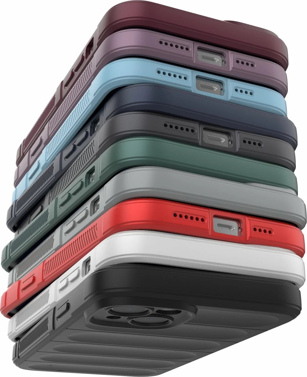 Mbështjellës Hurtel Magic Shield Case për iPhone 14 Plus, i zi